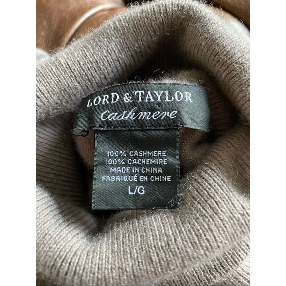 Lord & Taylor Gray Turtleneck Sweater - Picture 7 of 7